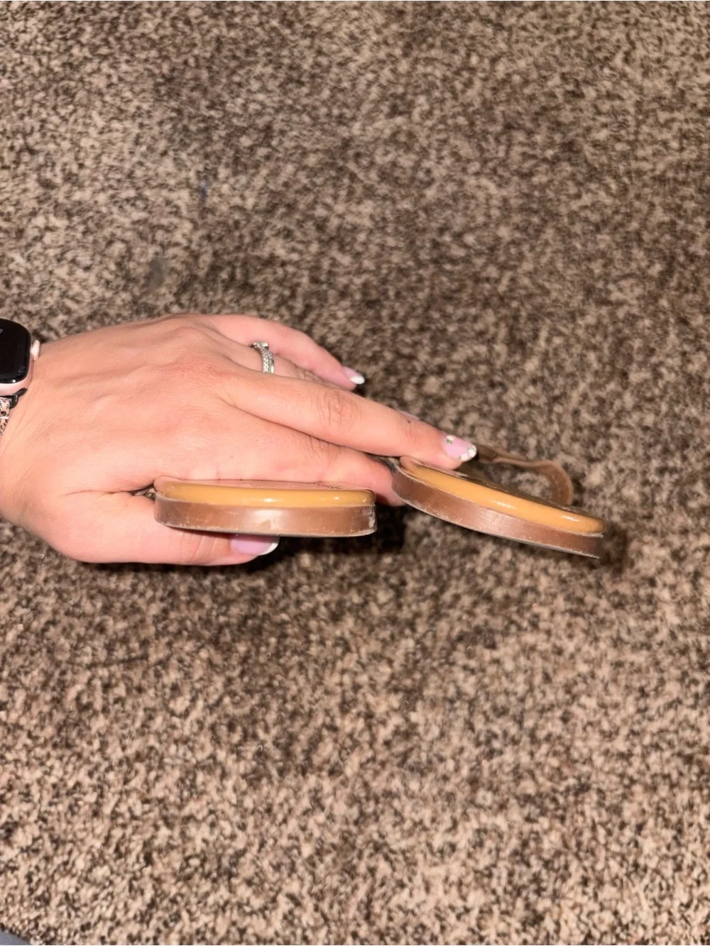 Tori Burch Miller Sandal Patent
